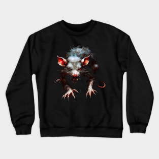 Demonic Horror Rat Crewneck Sweatshirt